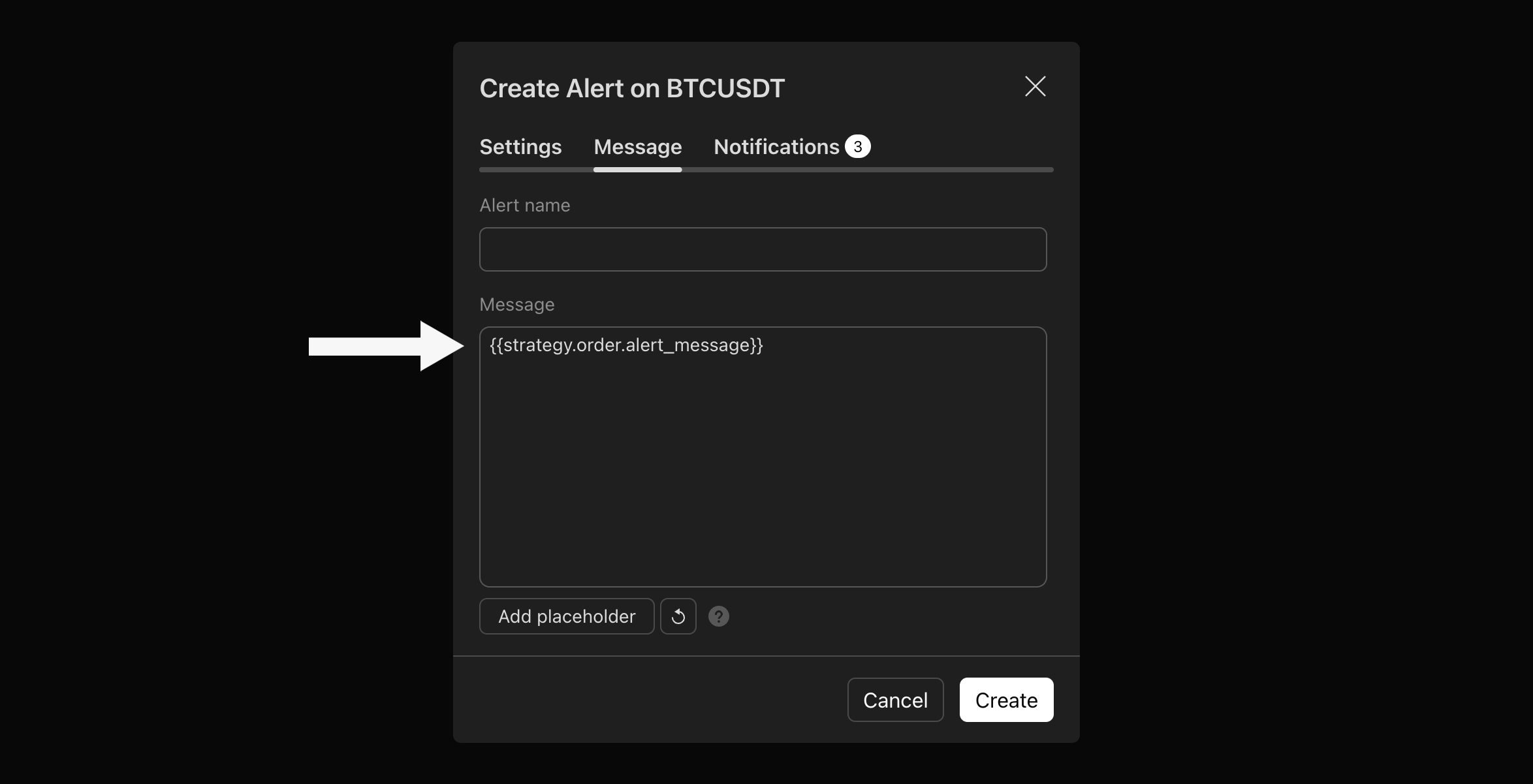 Alert Message